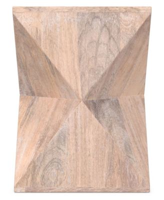 19" Mango Wood Sutton Side Table