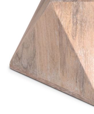 19" Mango Wood Sutton Side Table