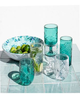 Talavera Goblet Glasses, Set of 6