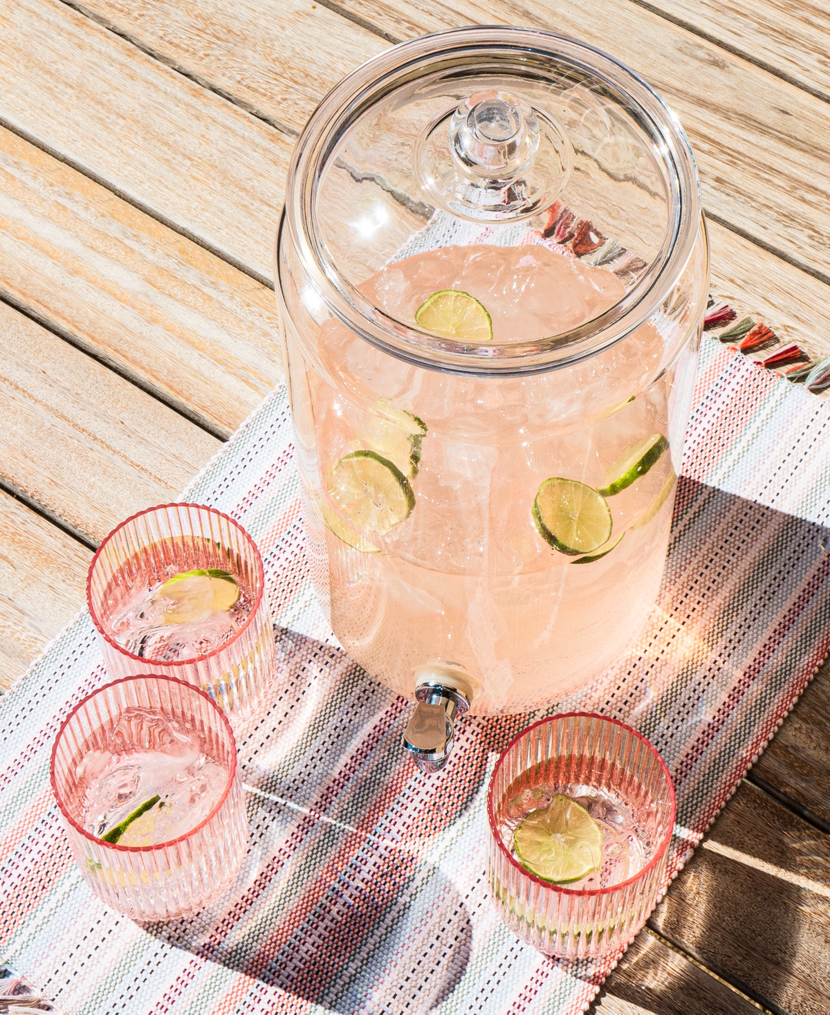 Tarhong Belize Dispenser In Clear