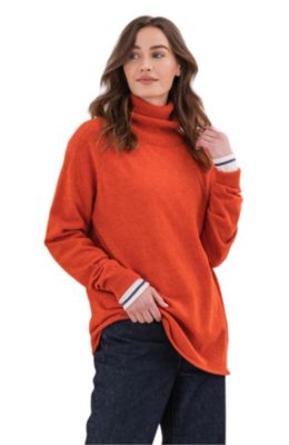 Celtic & Co. Женский свитер-водолазка из шерсти Geelong с отложным воротником