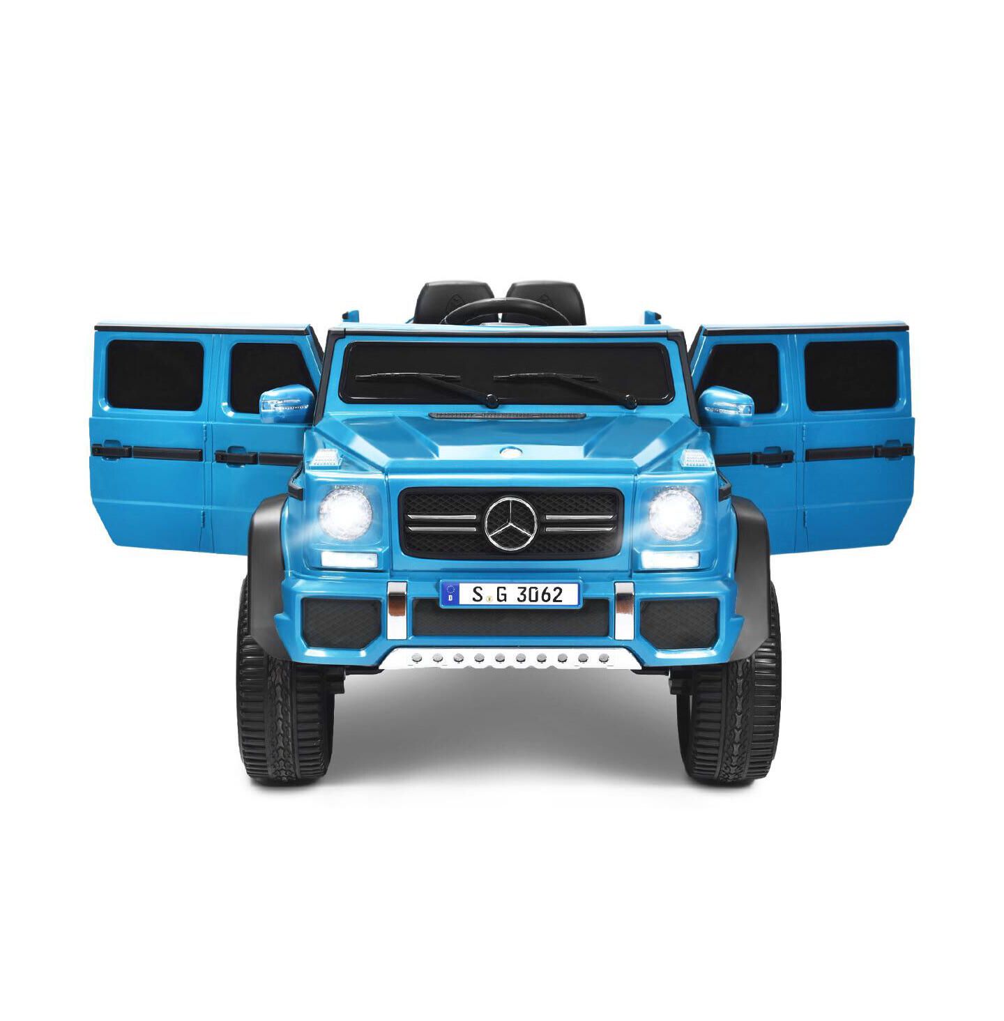 Детская игрушка HONGGE Licensed Mercedes-Benz Maybach 12V Powered Ride-On Car, 45"L x 27"W x 22.5"H, Ages 3+, цвет: Тёмно-синий — фото 1