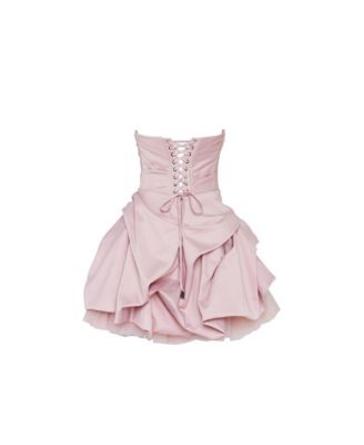 Women's Rosette mini dress in misty rose