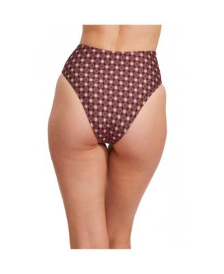 Женские очаровательные винтажные плавки Luma Gottex с завышенной талией