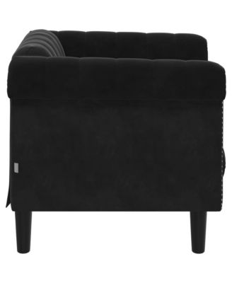 Sofa Chair Black Velvet