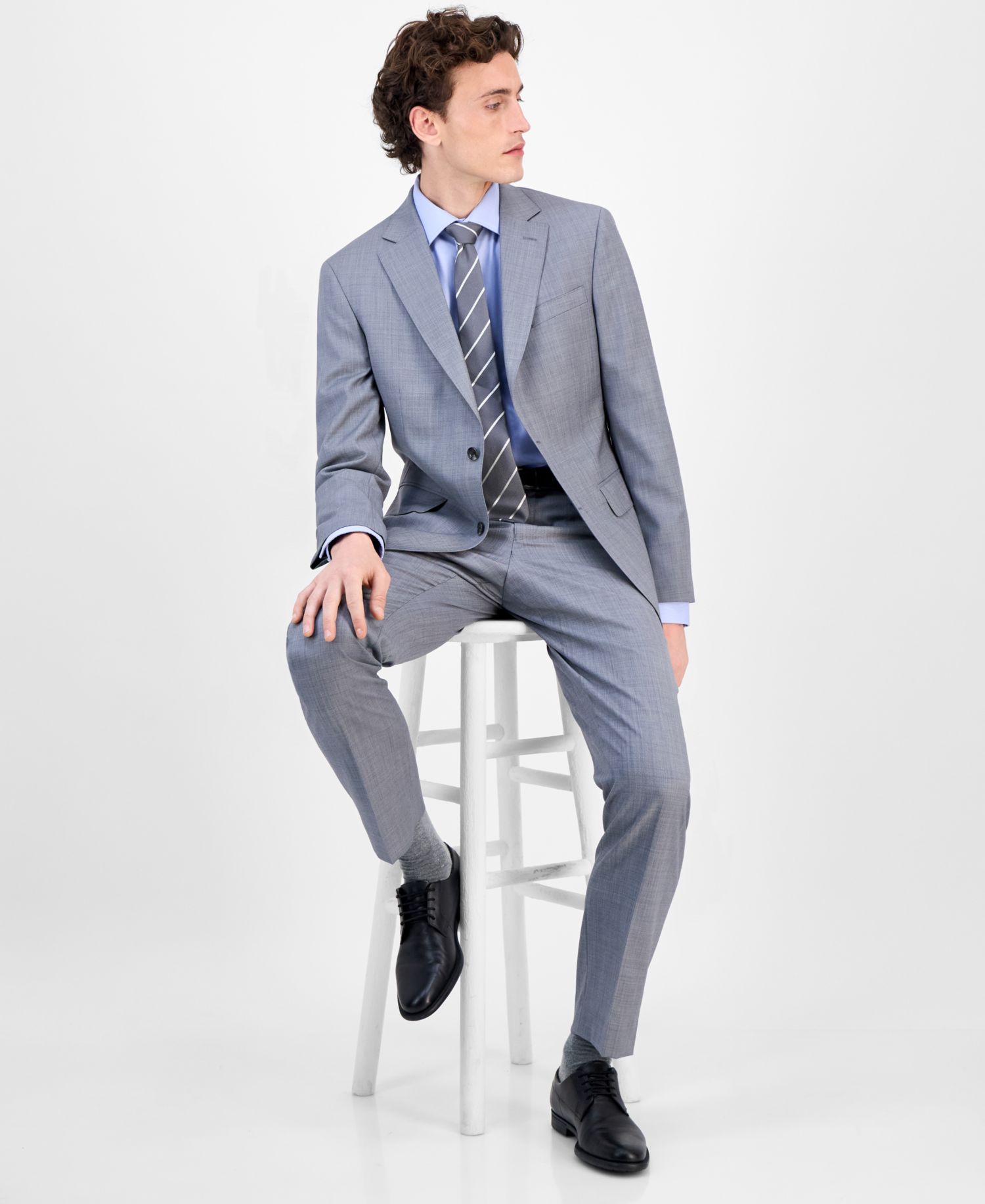 Men's Classic-Fit Suit Separates Pant