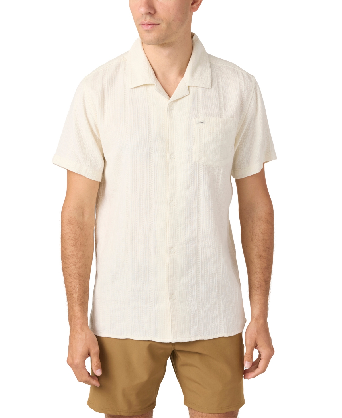 Men's Dobby Standard Shirt - Natural