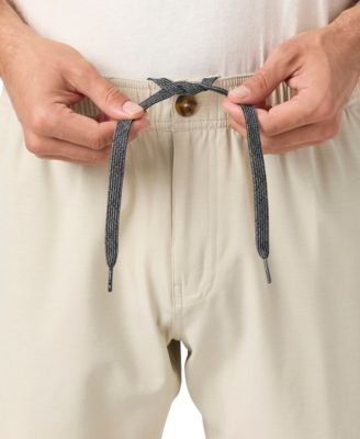 Men's Reserve Light Check Scallop Elastic Waist Shorts