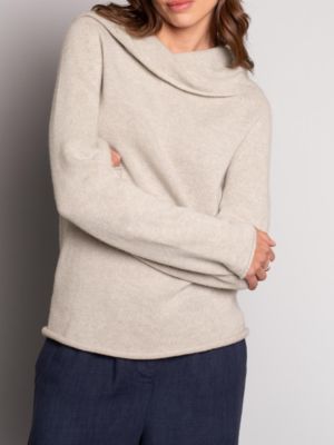 Women's Collared Slouch Sweater