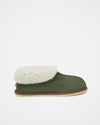 Ladies' Shearling Bootee Slippers