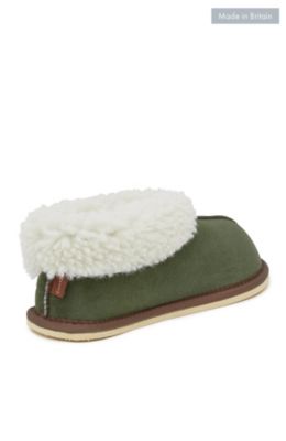 Ladies' Shearling Bootee Slippers