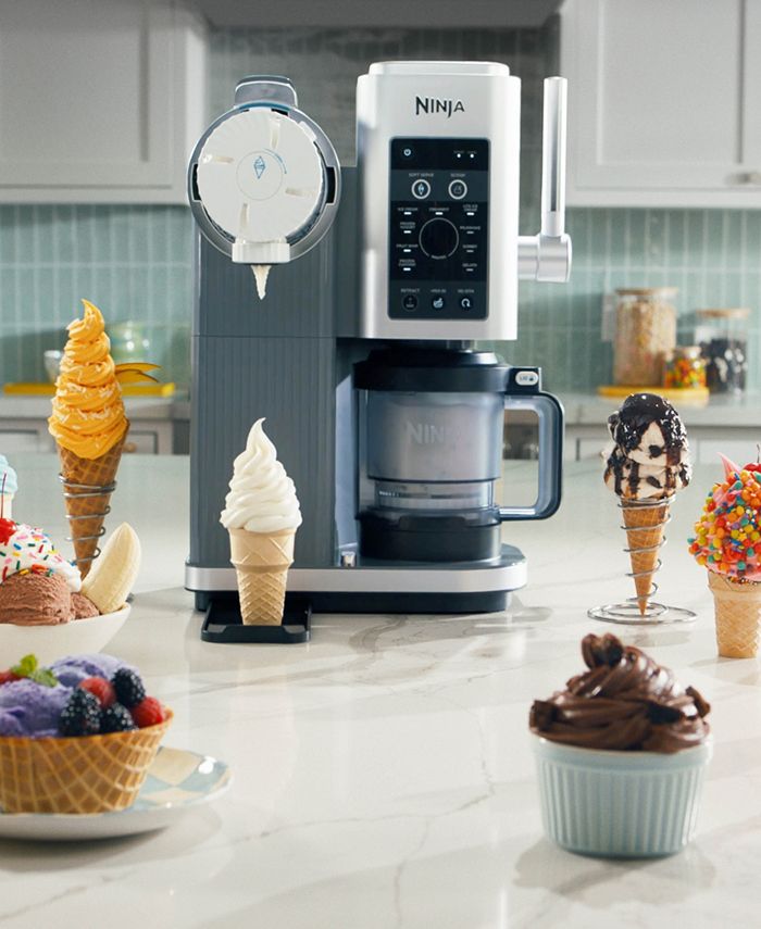 Ninja Swirl by CREAMi Ice Cream and Soft Serve Maker - Silver - ❗MAY HAVE MISSING PIECES/NEEDS CLEANING❗