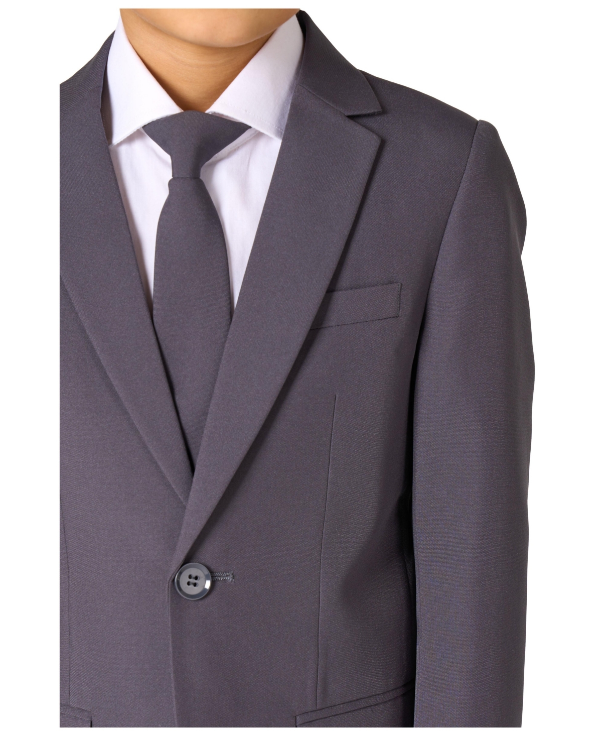 Opposuits Little And Big Boys Crafted Attire Suit In Gray