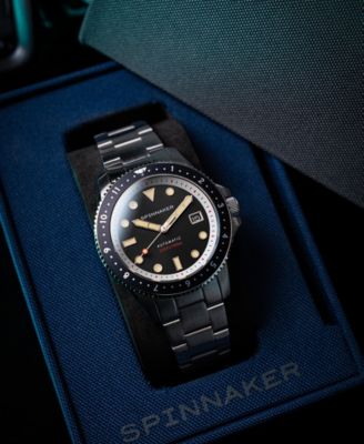 Men's Croft Pioneer Automatic Solid Stainless Steel Bracelet Watch, 42mm