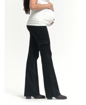 Джинсовая ткань для беременных 1822 года выпуска, лучше смазывающая выпуклость джинсов-карго Bootcut