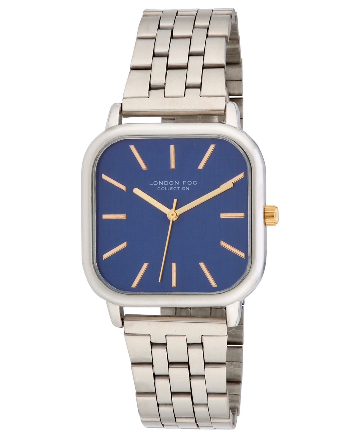 Unisex Orchard Silver Link Alloy Watch, 35mm - Silver