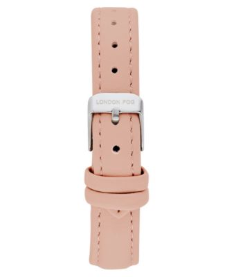 Unisex Chancery Pink Leather Watch, 22mm