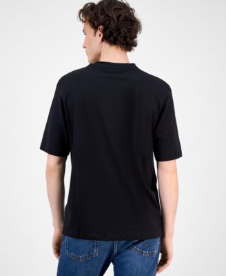 Мужская хлопковая футболка с графическим логотипом Nugibol от Hugo Boss