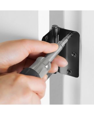 Bright Brass Wood Screws #9 x 1 Inch for Door Hinges - 25 pack