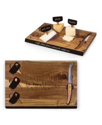 Star Wars Acacia Delio Cheese Cutting Board Tools, Set of 6
