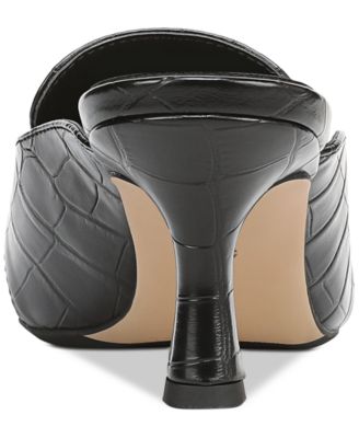 Women's Britaa Croco Kitten Heel Mules, Created for Macy's