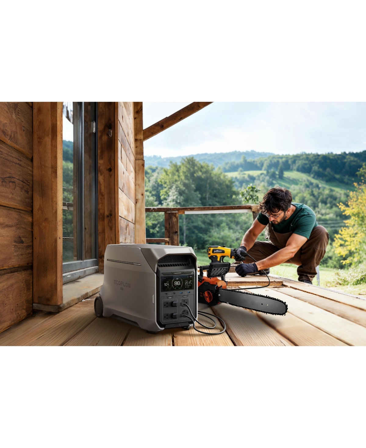 4096Wh Delta Pro 3 Portable Power Station
