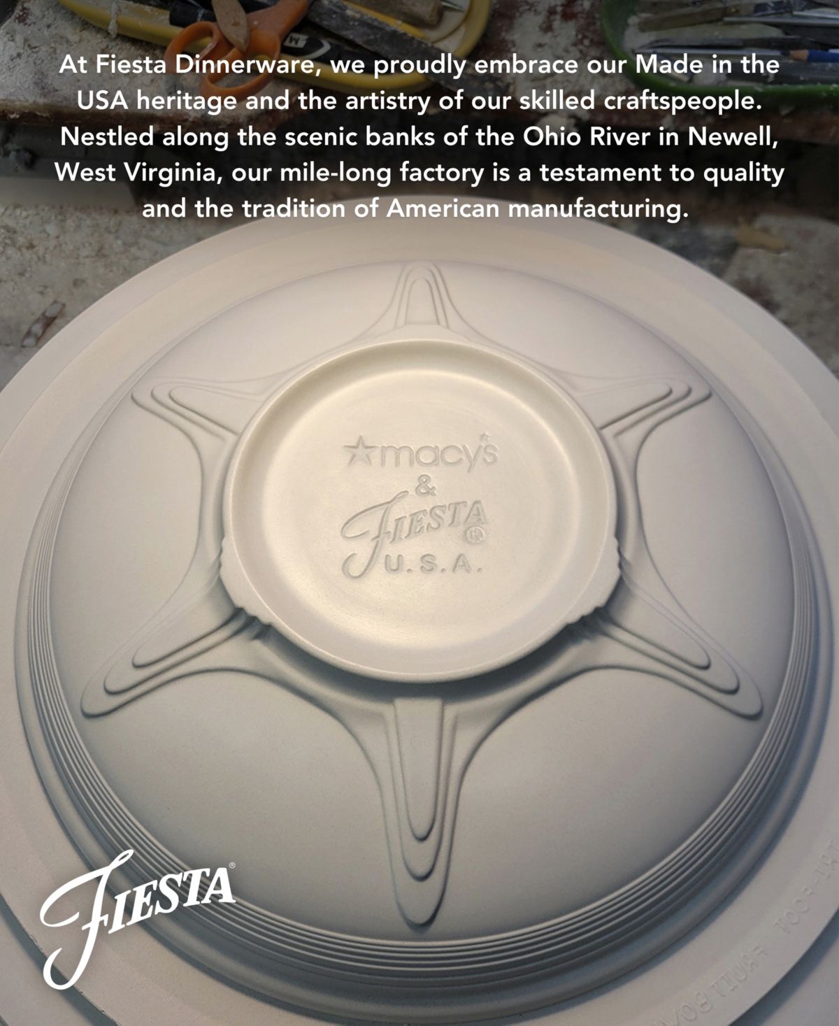 Fiesta Limited Edition Linen Presentation Serving Bowl, Exclusively At Macy's