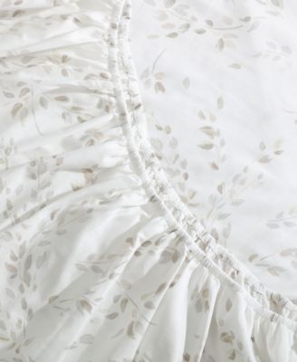 CLOSEOUT! Printed 300-Thread Count Cotton Sateen 4-Pc. Sheet Set, Queen