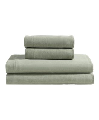 Melange Tencel Jersey 4-Pc. Sheet Set, King
