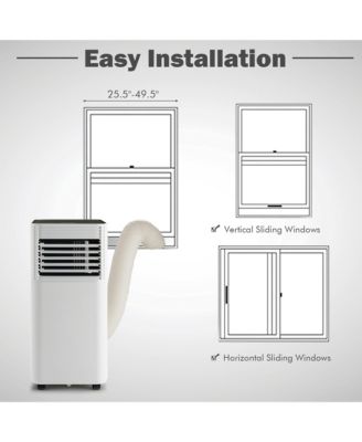 3 in 1 Portable Air Conditioner AC Unit Air Cooler 8000BTU ASHRAE 230 sq.ft