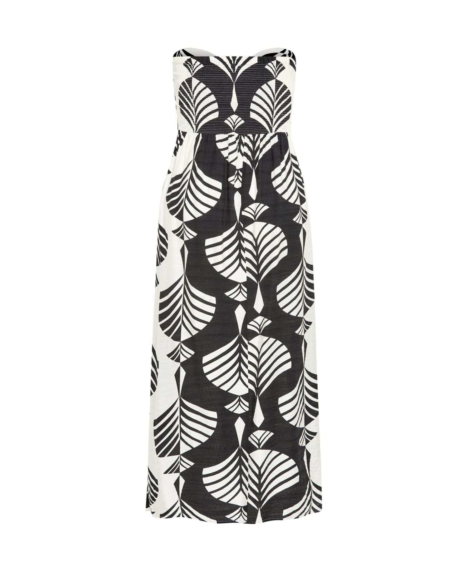 Women's Peta Border Print Maxi Dress
