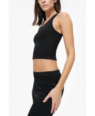 Women's Ribbed Flared Pants