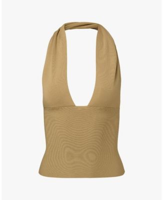Women's Knit Halter Top