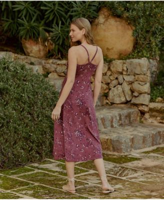 Women's Fit & Flare Midi Dress