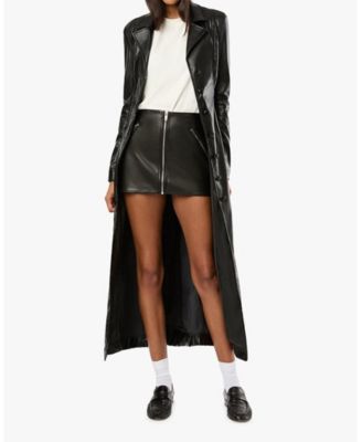 Women's Slim Faux Leather Jacket