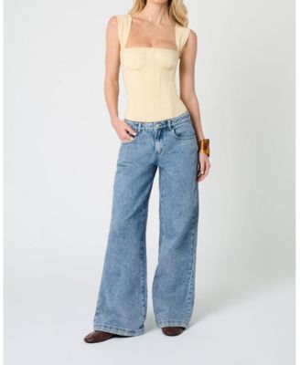 Women's Ruched Cup Corset