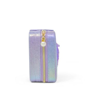 Girls Sparking Sequin Heart Jewelry Box