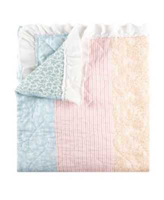 Cotton Reversible Quilted Throw, 50" x 60"