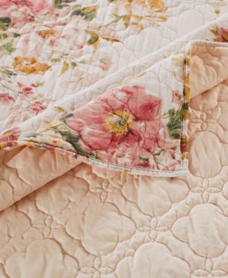 Cotton Reversible Quilted Throw, 50" x 60"