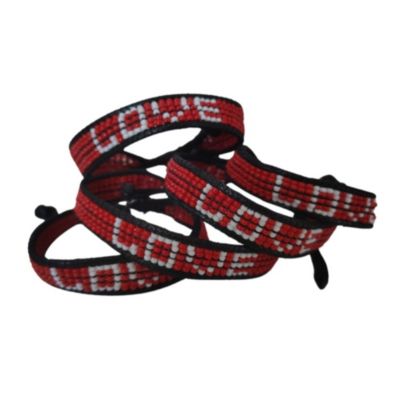 Red Love Beaded Bracelet – Handmade with Purpose