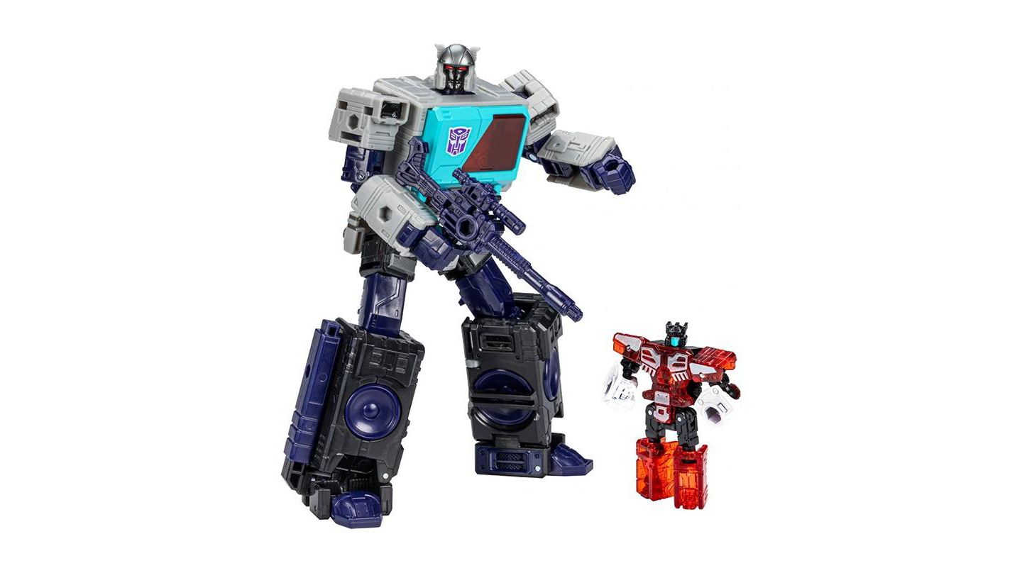 Фигурка Transformers Autobot Blaster Idw Shattered Glass, класс Voyager, Generations — фото 1