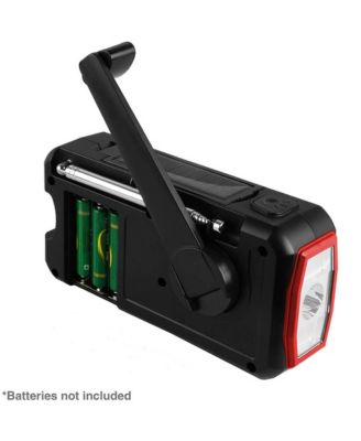 Guardian NOAA AM/FM Multi-Powered Emergency Weather Radio with Flashlight