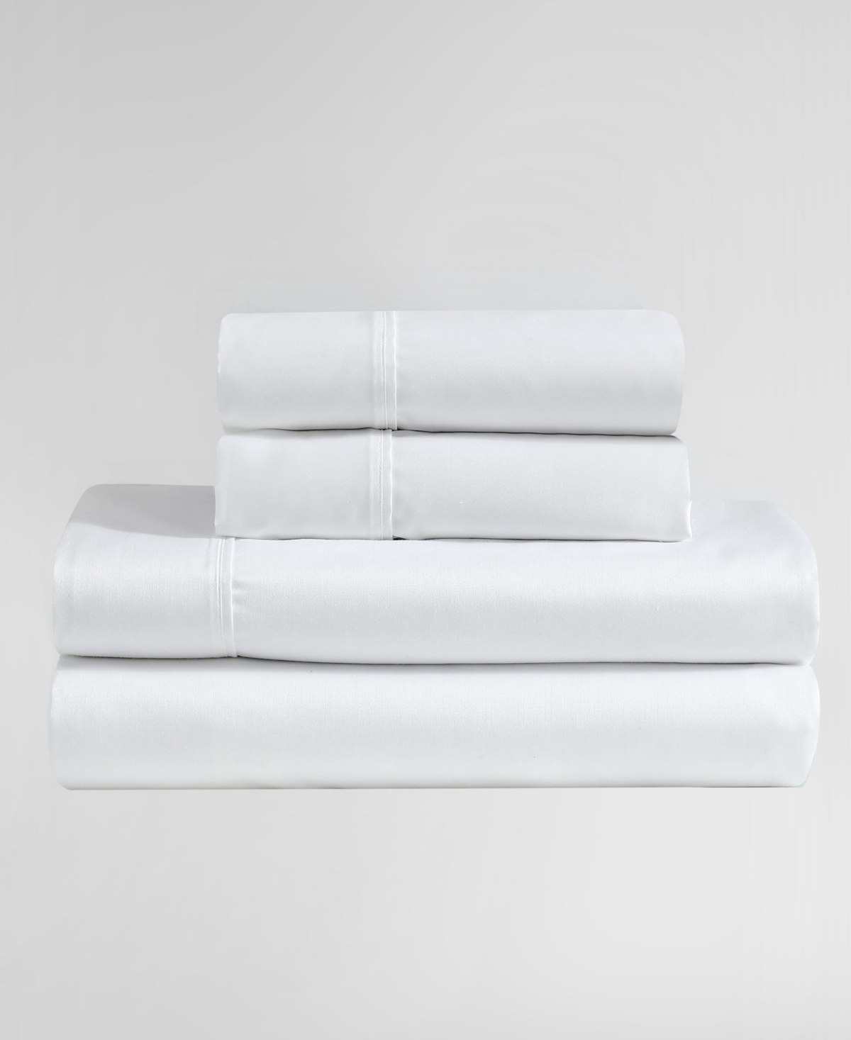 Calvin Klein Rekoop Solid 400-thread Count Sateen 4-pc. Sheet Set, King
