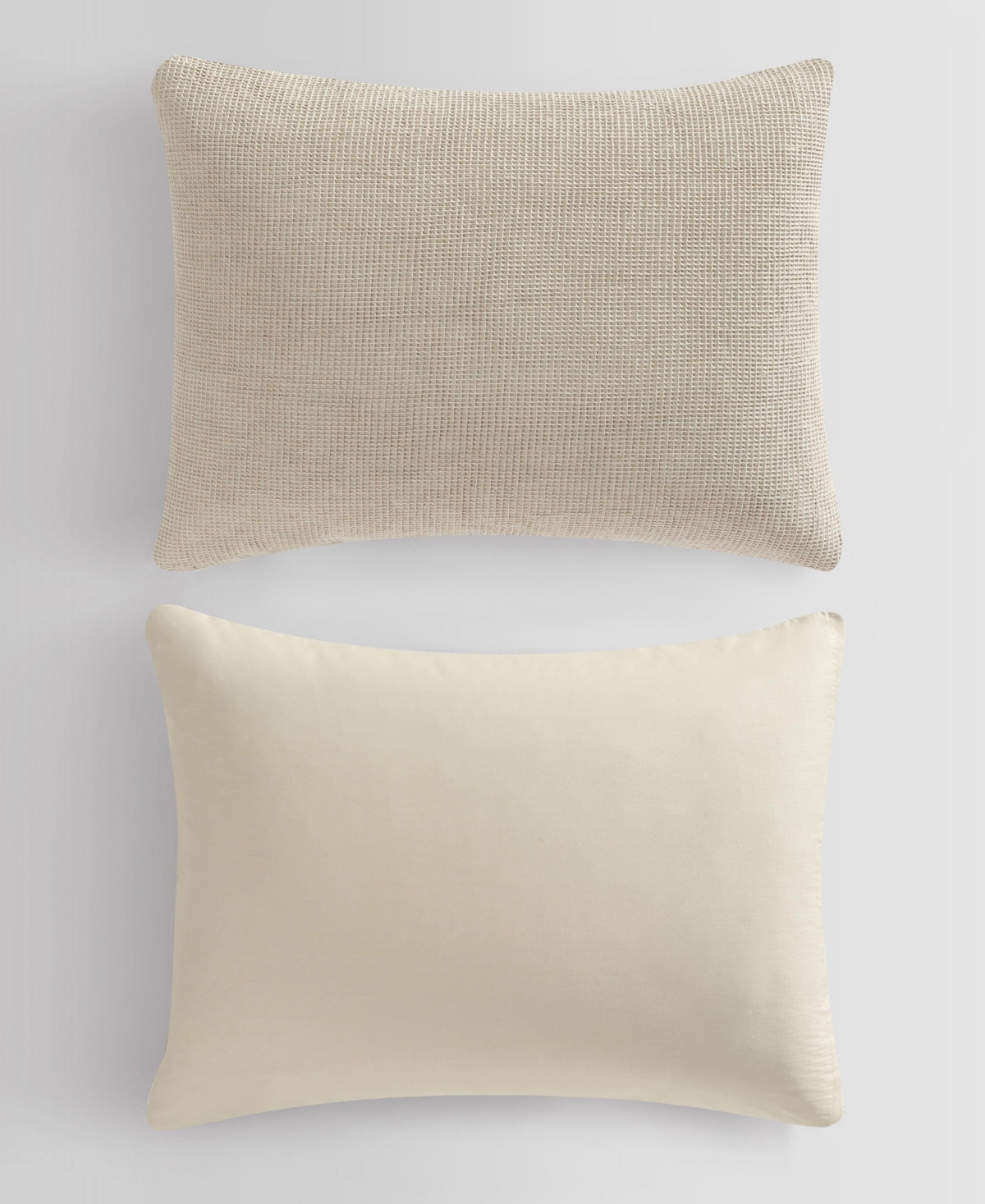 Calvin Klein Microwaffle Melange 3-pc. Comforter Set, King In Sand