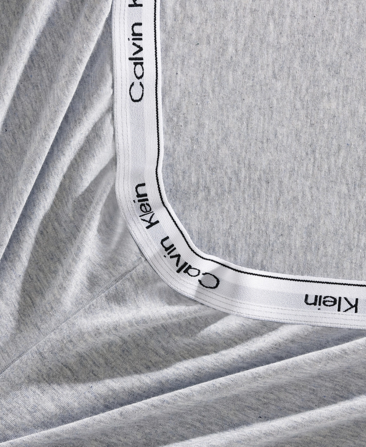 Calvin Klein Modern Cotton Melange Tencel Jersey 3-pc. Sheet Set, Twin In Gray