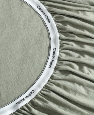 M&eacute;lange Tencel Jersey 3-Pc. Sheet Set, Twin