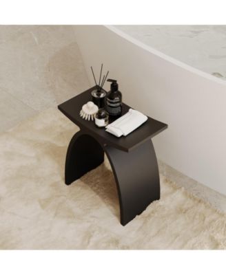 Freestanding Solid Surface Bathroom Shower Stool