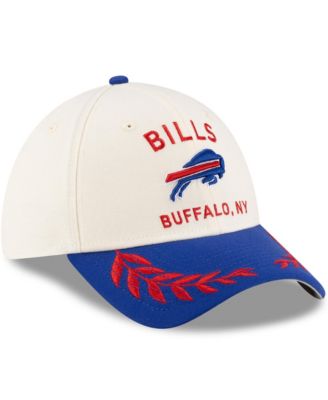 Men's Cream/Royal Buffalo Bills 2025 NFL Draft 39THIRTY Flex Hat