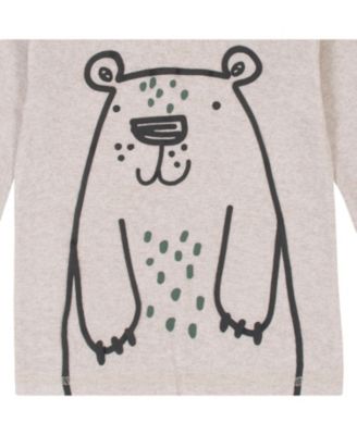 Baby Boys Snug Fit Cotton Pajama Set, 4-Piece