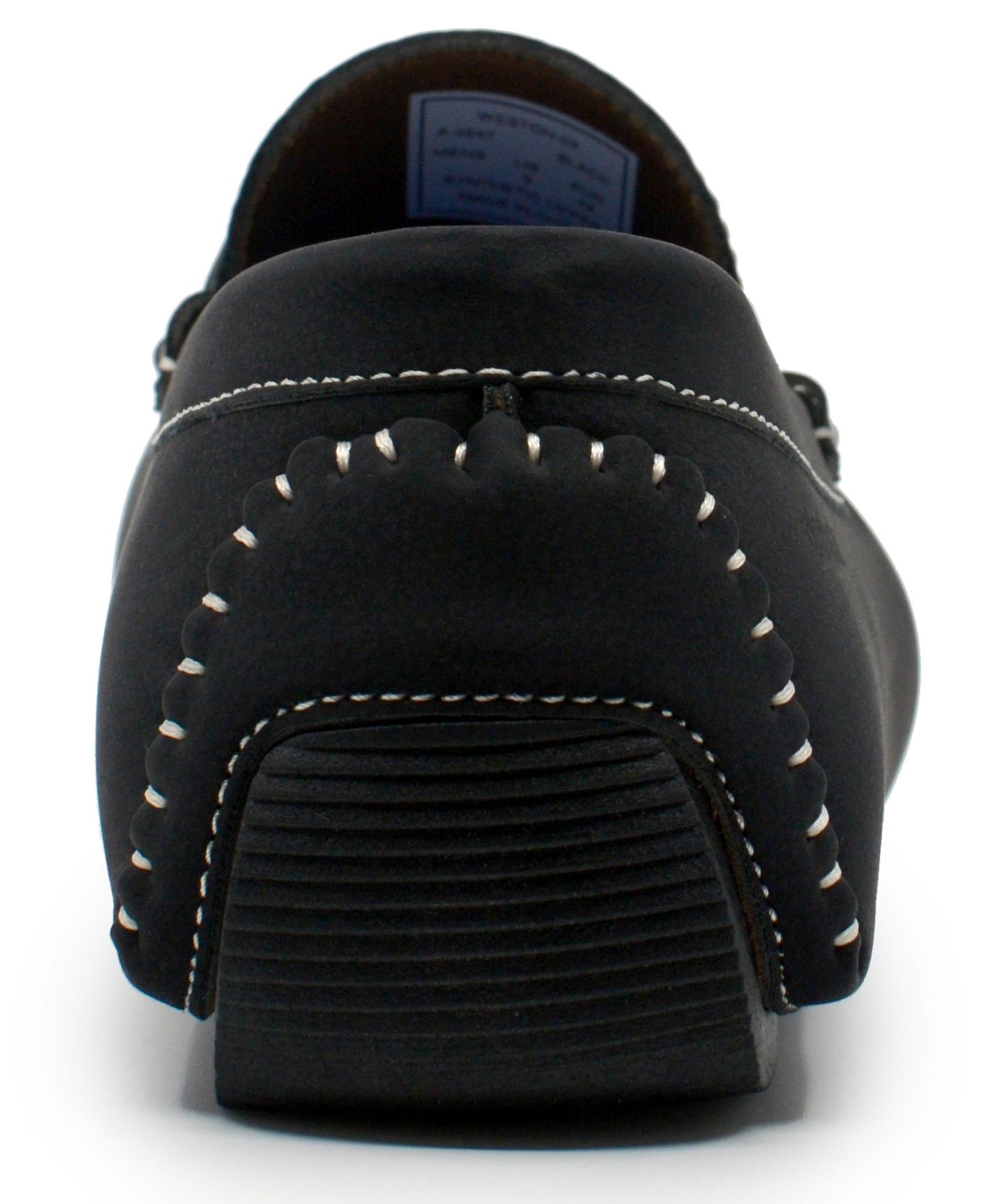 Мужские туфли Akademiks Weston Slip-On Buckle, цвет: Чёрный — фото 3